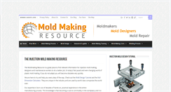 Desktop Screenshot of moldmakingresource.com